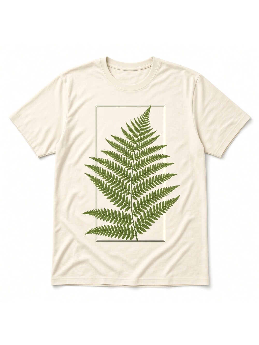 4Pcs 10" Fern Leaf Botanical DTF Transfer Heat Press Iron On Decal